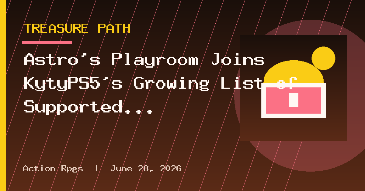 Astro's Playroom Joins KytyPS5's Growing List of Supported PS5 Exclusives