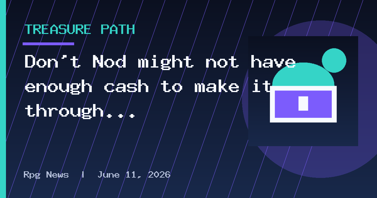 Don't Nod might not have enough cash to make it through January 2027