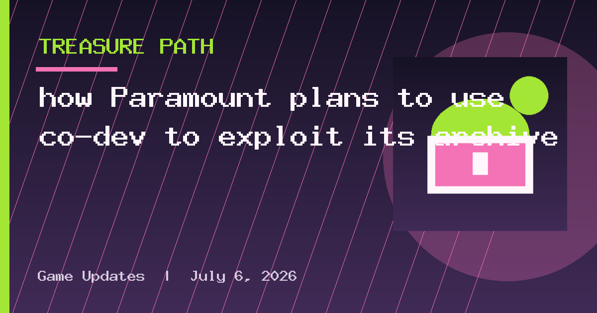 how Paramount plans to use co-dev to exploit its archive