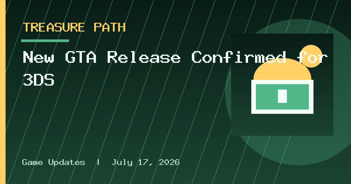 New GTA Release Confirmed for 3DS