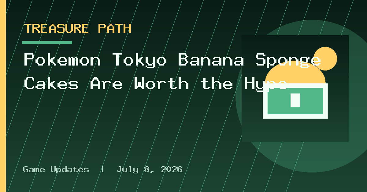Pokemon Tokyo Banana Sponge Cakes Are Worth the Hype