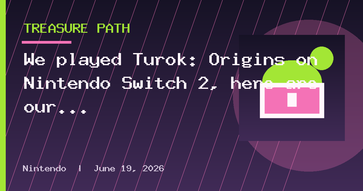 We played Turok: Origins on Nintendo Switch 2, here are our thoughts