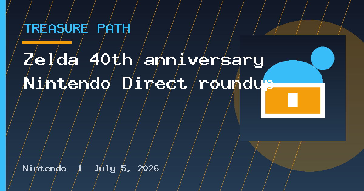 Zelda 40th anniversary Nintendo Direct roundup